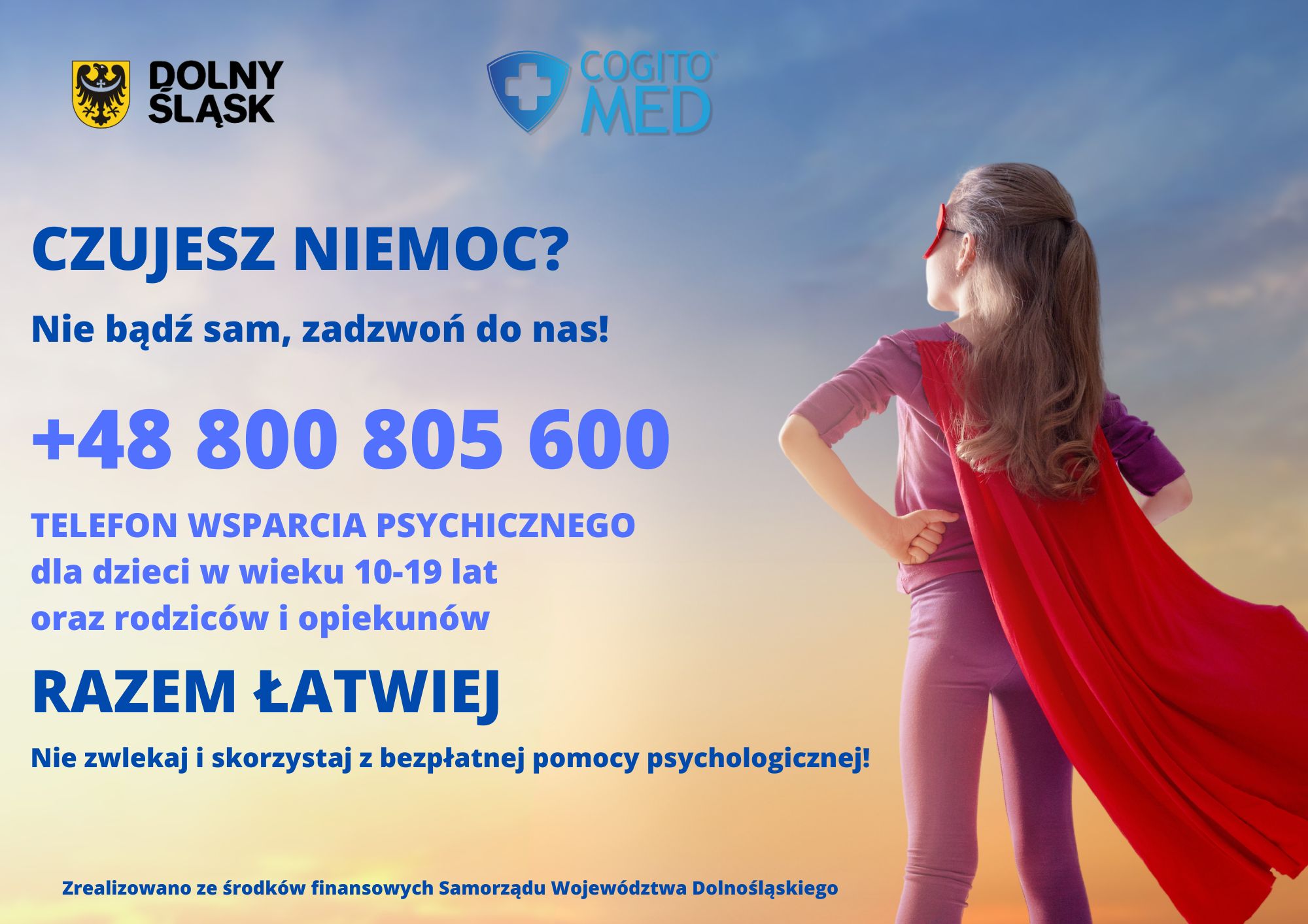 Razem Łatwiej - program zdrowia psychicznego dzieci